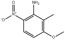 3-Methoxy-2-methyl-6-nitroaniline Struktur