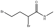 2,4-dibromo-N-methylbutyramide Struktur