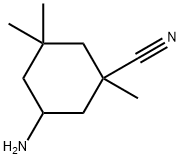 3-(aminomethyl)-3,5,5-trimethylcyclohexanamine Struktur