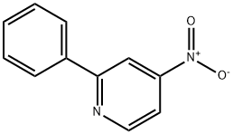 4-Nitro-2-phenylpyridine Struktur