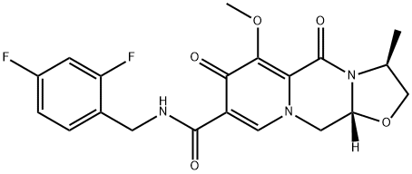 (3S,11aR)-6-methoxy-3-methyl-5,7-dioxo-2,3,5,7,11,11a-hexahydrooxazolo[3,2-d]pyrido[1,2-a]pyrazine-8-carboxylic acid Struktur