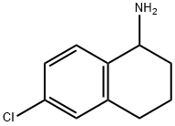 6-CHLORO-1,2,3,4-TETRAHYDRONAPHTHALEN-1-AMINE Struktur