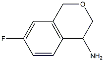 7-FLUOROISOCHROMAN-4-AMINE Struktur