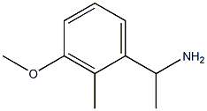 1-(3-METHOXY-2-METHYL-PHENYL)-ETHYLAMINE Struktur