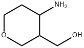 (4-Aminotetrahydro-2H-pyran-3-yl)methanol Struktur