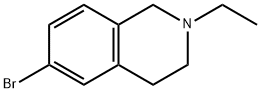 6-Bromo-2-Ethyl-1,2,3,4-Tetrahydro-Isoquinoline Struktur