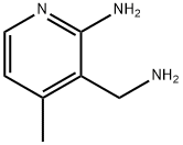 3-(Aminomethyl)-4-methylpyridin-2-amine Struktur