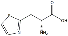 (R)-2-amino-3-(thiazol-2-yl)propanoic acid Struktur