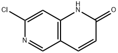 7-chloro-1,6-naphthyridin-2(1H)-one Struktur