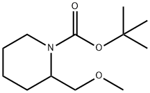 N-BOC-2-methoxymethylpiperidine Struktur