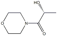 (2R)-1-morpholin-4-yl-1-oxopropane-2-ol Struktur