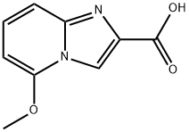 5-Methoxy-imidazo[1,2-a]pyridine-2-carboxylic acid Struktur