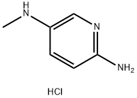 N5-Methylpyridine-2,5-diamine dihydrochloride Struktur