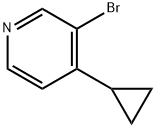 3-bromo-4-cyclopropylpyridine Struktur