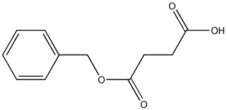 3-(benzyloxycarbonyl)propanoic acid Struktur