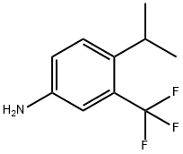 4-isopropyl-3-(trifluoromethyl)aniline Struktur