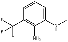 N1-methyl-3-(trifluoromethyl)benzene-1,2-diamine Struktur