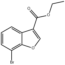 ethyl 7-bromobenzofuran-3-carboxylate Struktur