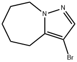 3-bromo-5,6,7,8-tetrahydro-4H-pyrazolo[1,5-a]azepine Struktur