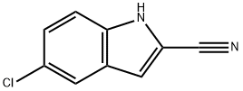 5-Chloro-1H-indole-2-carbonitrile Struktur