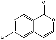 6-bromo-1H-isochromen-1-one Struktur