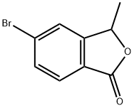 5-bromo-3-methylisobenzofuran-1(3H)-one Struktur