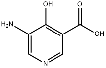 5-Amino-4-hydroxy-nicotinic acid Struktur