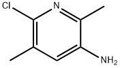 6-chloro-2,5-dimethylpyridin-3-amine Struktur