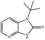 1-tert-butyl-1H,2H,3H-imidazo[4,5-b]pyridin-2-one Struktur