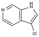 3-Chloro-1H-pyrrolo[2,3-c]pyridine Struktur