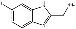 (5-iodo-1H-1,3-benzodiazol-2-yl)methanamine Struktur