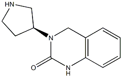 (S)-3-(pyrrolidin-3-yl)-3,4-dihydroquinazolin-2(1H)-one Struktur