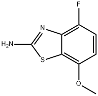 4-fluoro-7-methoxybenzo[d]thiazol-2-amine Struktur