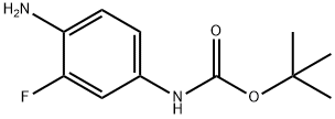 Tert-Butyl (4-Amino-3-Fluorophenyl)Carbamate Struktur