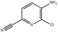 5-Amino-6-chloro-pyridine-2-carbonitrile Struktur