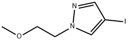 4-iodo-1-(2-methoxyethyl)-1H-pyrazole Struktur