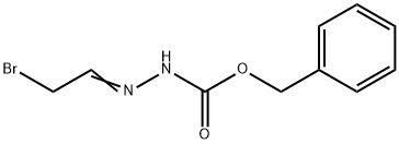 BENZYL 2-(2-BROMOETHYLIDENE)HYDRAZINECARBOXYLATE Struktur