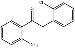 1-(2-Aminophenyl)-2-(2-chlorophenyl)ethan-1-one Struktur