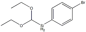 4-BromophenylMethylDiethoxysilane Struktur