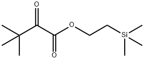 2-Trimethylsilylethyl3,3-Dimethyl-2-Oxobutanoate Structure