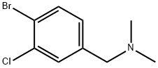 (4-Bromo-3-chlorobenzyl)dimethylamine Struktur