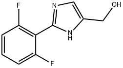 [2-(2,6-Difluoro-phenyl)-1H-imidazol-4-yl]-methanol Struktur