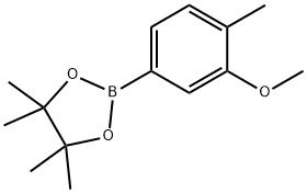 3-Methoxy-4-methylphenylboronic acid, pinacol ester Struktur