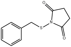 N-(benzylthio)succinimide Struktur