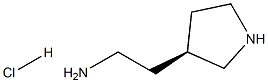 (S)-2-(pyrrolidin-3-yl)ethanamine hydrochloride Struktur