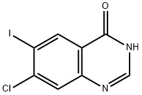 7-Chloro-6-iodo-1H-quinazolin-4-one Struktur