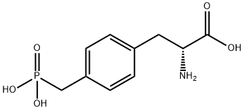 D-Phenylalanine, 4-(phosphonomethyl)-
 Struktur