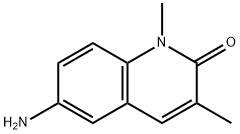 2(1H)-Quinolinone, 6-amino-1,3-dimethyl- Struktur