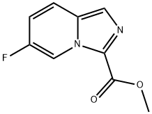 methyl 6-fluoroimidazo[1,5-a]pyridine-3-carboxylate Struktur