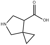 5-Aza-spiro[2.4]heptane-7-carboxylic acid Struktur